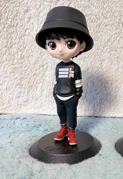Image of TinyTan Mic Drop Jung Kook Action Figure- Miniature Toy Figure (Doll) Special Edition for Car Dashboard, Decoration, Cake, Office Desk & Study Table (Pack of 1) (Height- 15cm)