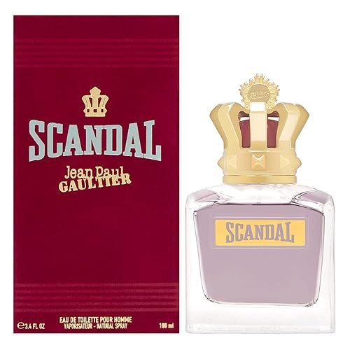 Scandal by Jean Paul Gualtier - Eau de Toilette en espray para hombre, 3.4 oz