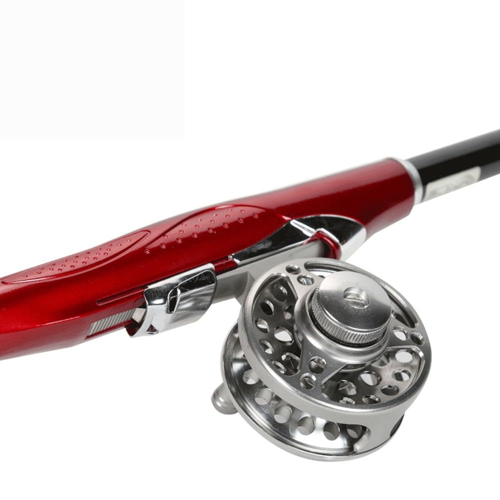 Fliegenfischen Rollen Aluminiumlegierung, 2+1 bb Fliegenrolle Angelrollen für Forelle Bass Karpfen - Größe # 39mm/49.5mm/59.5mm (Silber)