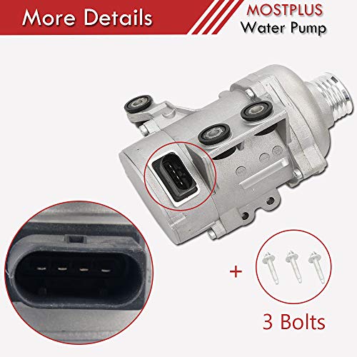 Mostplus Electric Engine Water Pump Compatible With 11517586925 Bmw N52 Z4 X3 X5 328I 128I 528I #TOP2