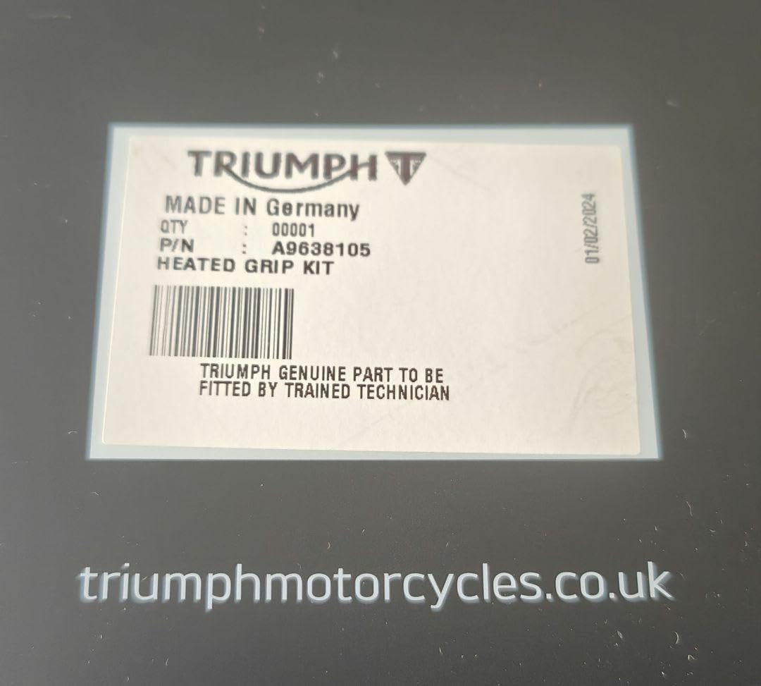 ゴ*ー様 TRIUMPH ヒーテッド グリップ キット A9638105