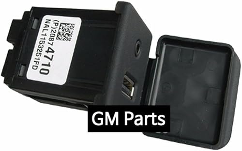 Consola AUX USB Socket Receptáculo Para GM Chevrolet Malibu 2012-2014 OEM Piezas