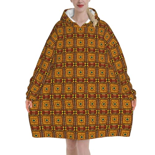 Couverture surdimensionnée amérindienne pour soirées d'hiver cocooning