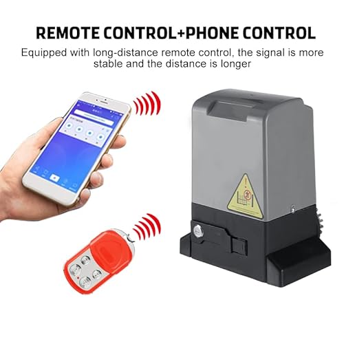 Imeshbean 4000Lbs 750W Automatic Sliding Gate Opener App Control With 4 Remotes thumb #1