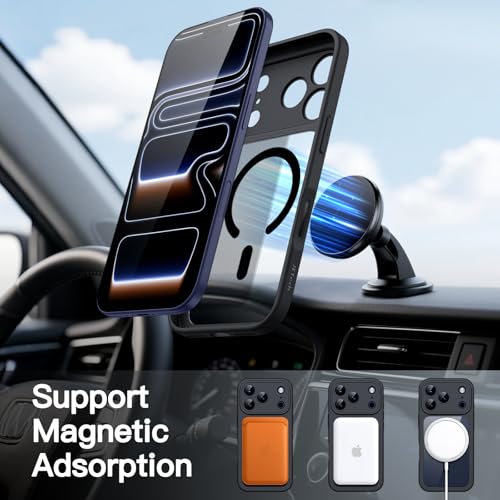 Image of JETech Case for iPhone 17 Pro Max, 360 Protection, Black