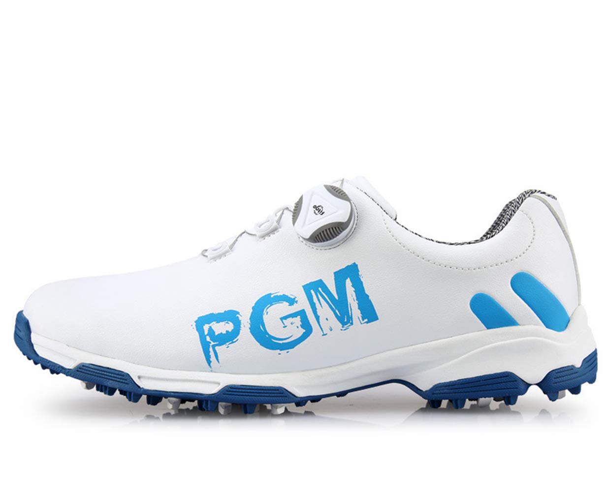 Chaussure de Golf Imperméable pour Hommes avec Système de Dentelle