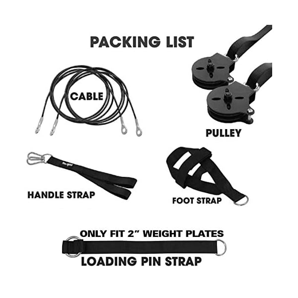 Yes4All-Weight-Plate-Loading-Pin-1-inch-and-2-inch-Fitness-LAT-Cable-Pulley-System-Gym-Heavy-Duty-Gym-Equipment-For-Home-with-Tricep-Rope-Cable-Attachment Yes4All Weight Plate Loading Pin 1 inch and 2 inch, Fitness LAT Cable Pulley System Gym, Heavy Duty Gym Equipment for Home with Tricep Rope Cable Attachment