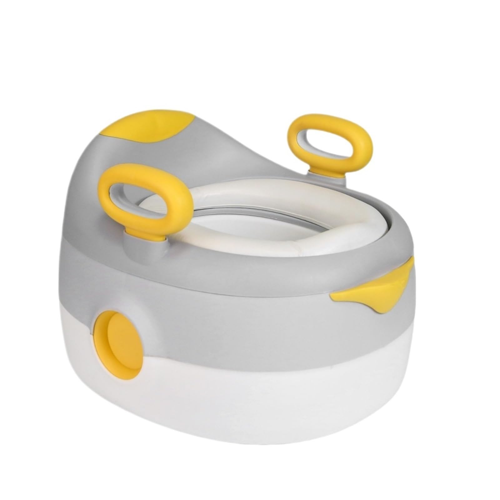 Baby-Töpfchen – Kinder-Toilettenverkleinerer Sitzkissen Mit Hocker For Jungen Und Mädchen Im Alter Von 1–6 Jahren, Heimreise Robust Und Bequem | GRAY