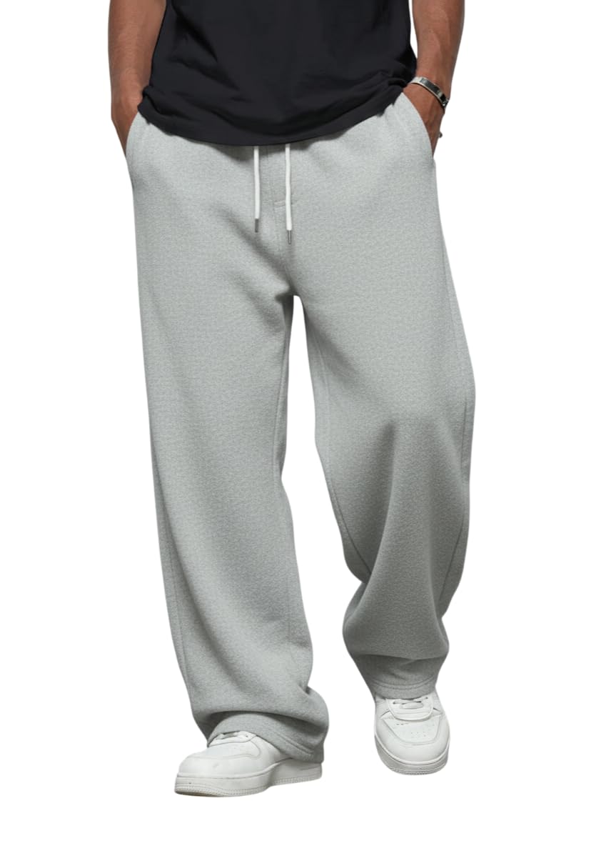 dockstreet Track Pant for Men || Baggy Fit || Track Pants || Full Elastic Jogger Track Pant ||-picture-13