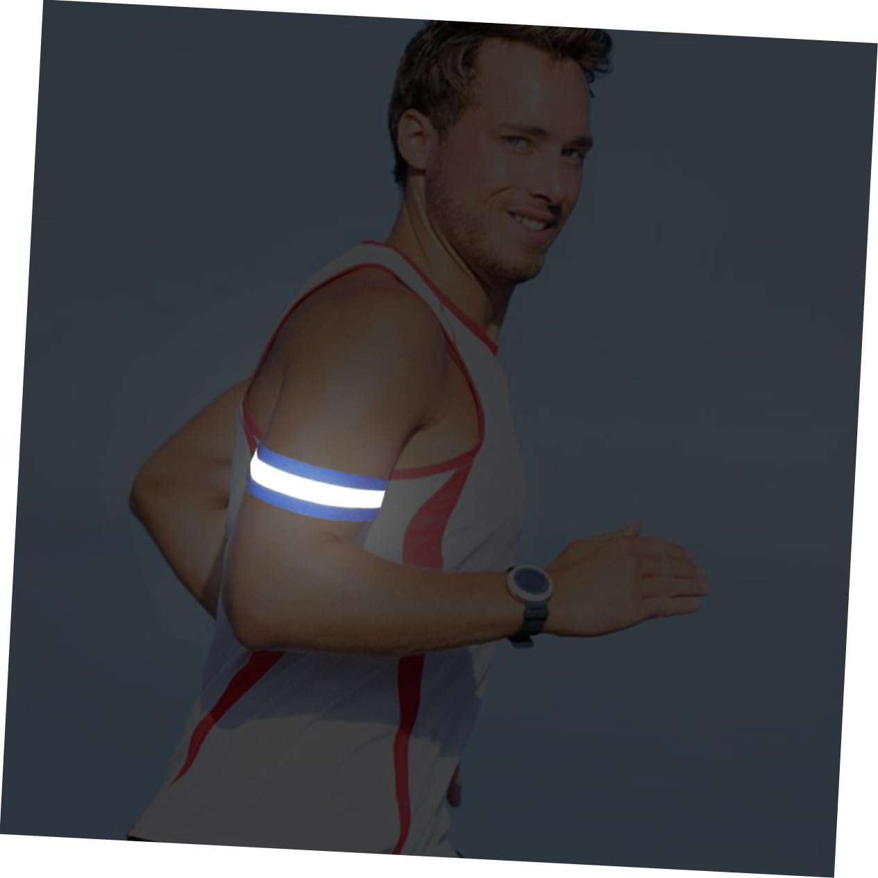 BESPORTBLE 3 Set di Riflettenti Ad Alta visibilità per La Corsa Notturna Braccialetti da Polso per Ciclismo Jogging 12 Pezzi * 3