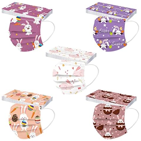 BOFFO 50 Pack Kids Easter Masks Cover