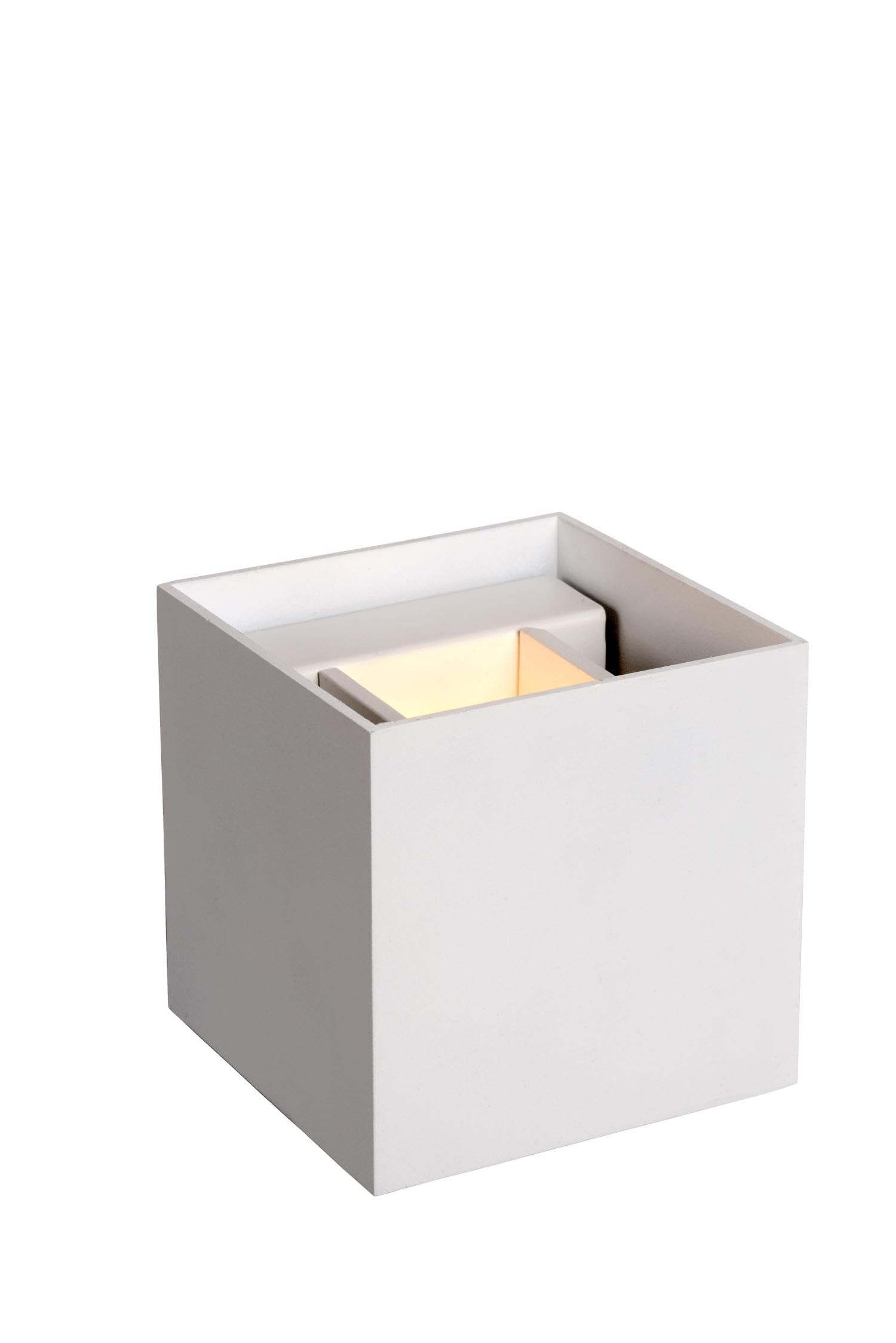 Lucide Wall Light, Aluminum, G9, 4 W, White