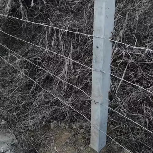 Clôture en fil barbelé ultra-résistant et durable en acier - 5