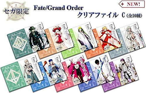 セガコラボ限定 クリアファイル Amazon.co.jp: FGO Fate grand order セガ コラボカフェ クリア