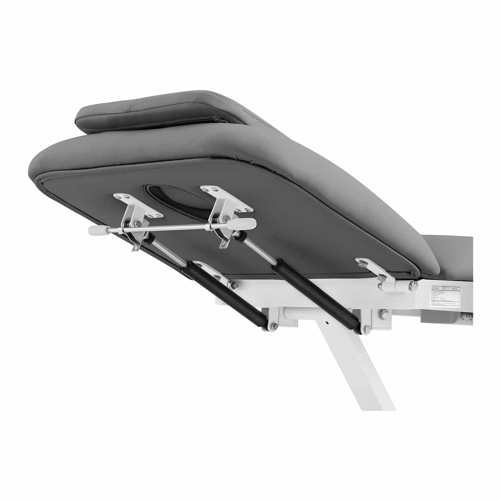 Physa - Lettino cosmetico elettrico Lille 1 motore, 100 W, 207 x 68 x 53-92 cm, 200 kg, telecomando grigio, per il trattamento, per la terapia, per il massaggio