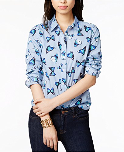 Image of Tommy Hilfiger Women's Plaid Lurex Button Up Shirt