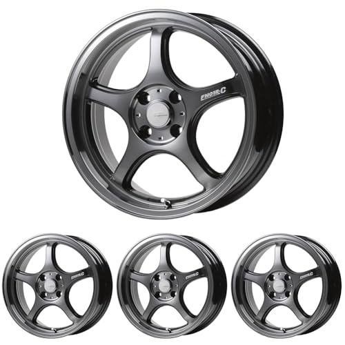 5ZIGEN FN01R-C STV A~zC[ 1{ 16inch×6.0J +38 PCD100-4 DARK CLEAR STV6603840DC (× 4)