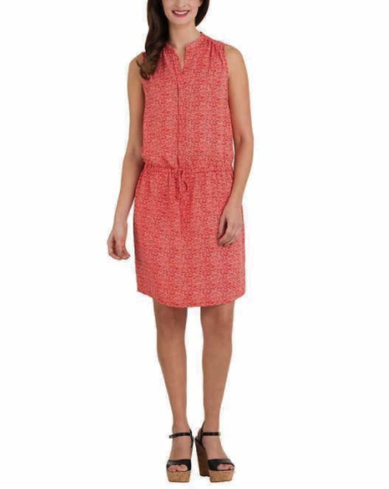 H Hilary Radley Women's Sleeveless Layered Sheer Tunic Dress