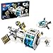 LEGO City Stazione Spaziale Lunare, Giocattoli Ispirati alla NASA, 5 Minifigure di Astronauti, Giochi Creativi per Bambini dai 6 Anni in su, 60349