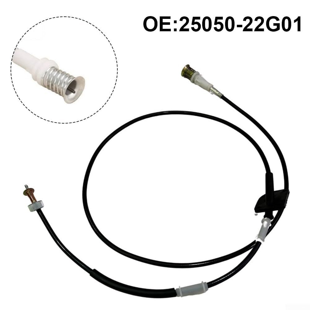 Cable de velocímetro de Repuesto para Nissan para camioneta D21 Hardbody para Navara Ute 1986 1997 Pieza de Ajuste Directo 25050 22G01 para Lectura precisa de Velocidad