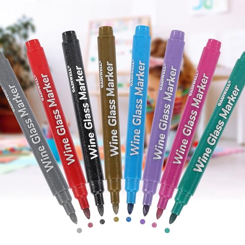 GAINWELL Wine Glass Markers