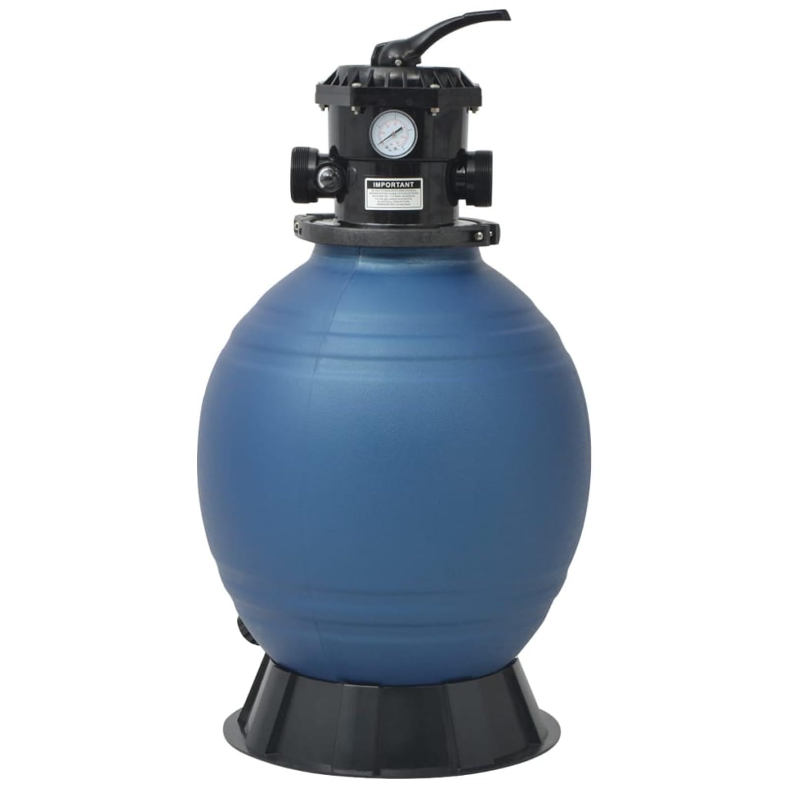 Gecheer Filtro De De Piscina Válvula De 6 Posiciones Filtrar Depuradora Agua Tanque Caldera Dispositivo Limpiador Azul 60 mm