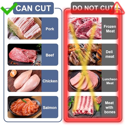 Cortadora para carne fresca con mandolina gris miniatura 3