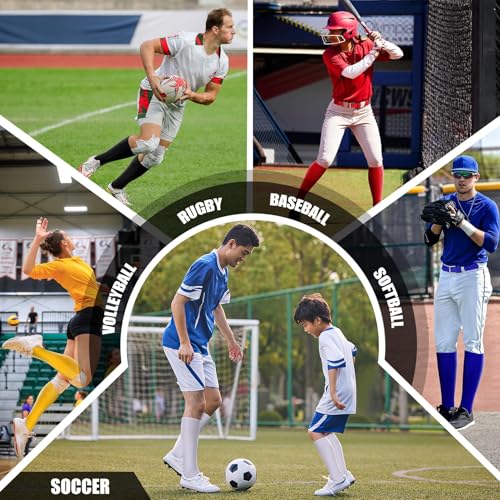 JASGOOD Baseball Socks and Belt Combo Set Softball Socks Youth Grip Soccer Socks for Adult Non-Slip Football Sport Sock3