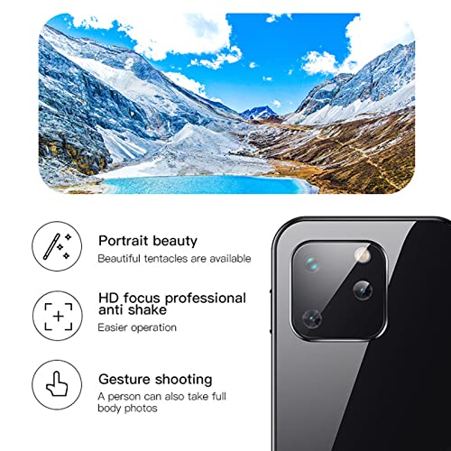 Olåst Mini Android Smartphone 2,5", 1GB RAM, Dual Camera, Svart
