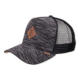djinns cap schwarz Größe verstellbar Djinns Trucker Cap HFT Melange Pique Black Schwarz, Size:OneSize