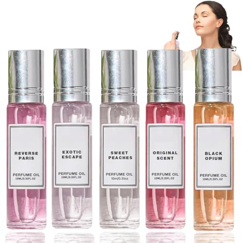 Venom Pheromone Perfume for Women Mini Perfume Sets for Women Pheromone Perfume Roll On Ladies Body Perfume Oil for Women Longer Lasting Perfume Roller to Boost Confidence Floral Perfumes for Women