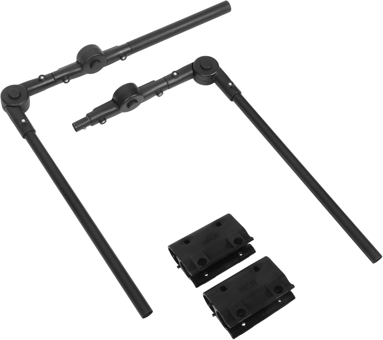 Yardwe 1set Wagon Push Handle Detachable Easy to Install Ergonomic Cart Handle for Outdoor Camping Picnics and Adventures and Construction