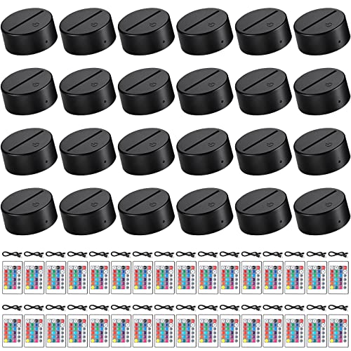 Base de Lámpara LED de Mesa Riakrum 24 Sets 16 Colores miniatura 1