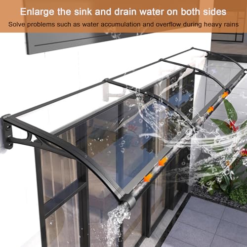 Auvent de jardin résistant aux intempéries pour terrasse et évier - 4
