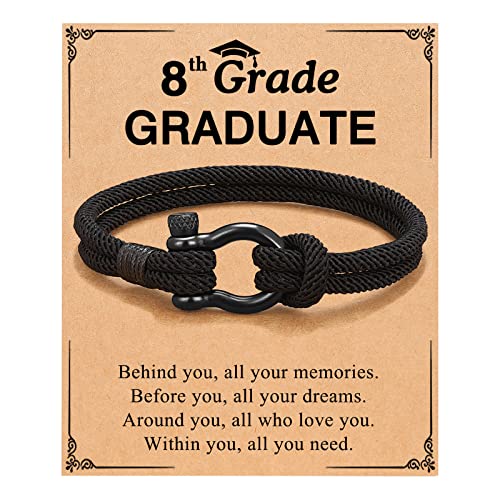 PINKDODO 8th Grade Graduation Decorations Gifts for Boys Class of 2025 Middle School...