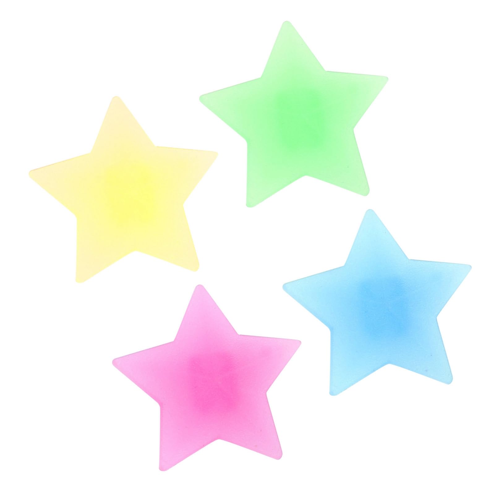 Estink 36 Colored Spoke Beads Clips Luminous Butterfly and Fish (36PCS-Pentagram)