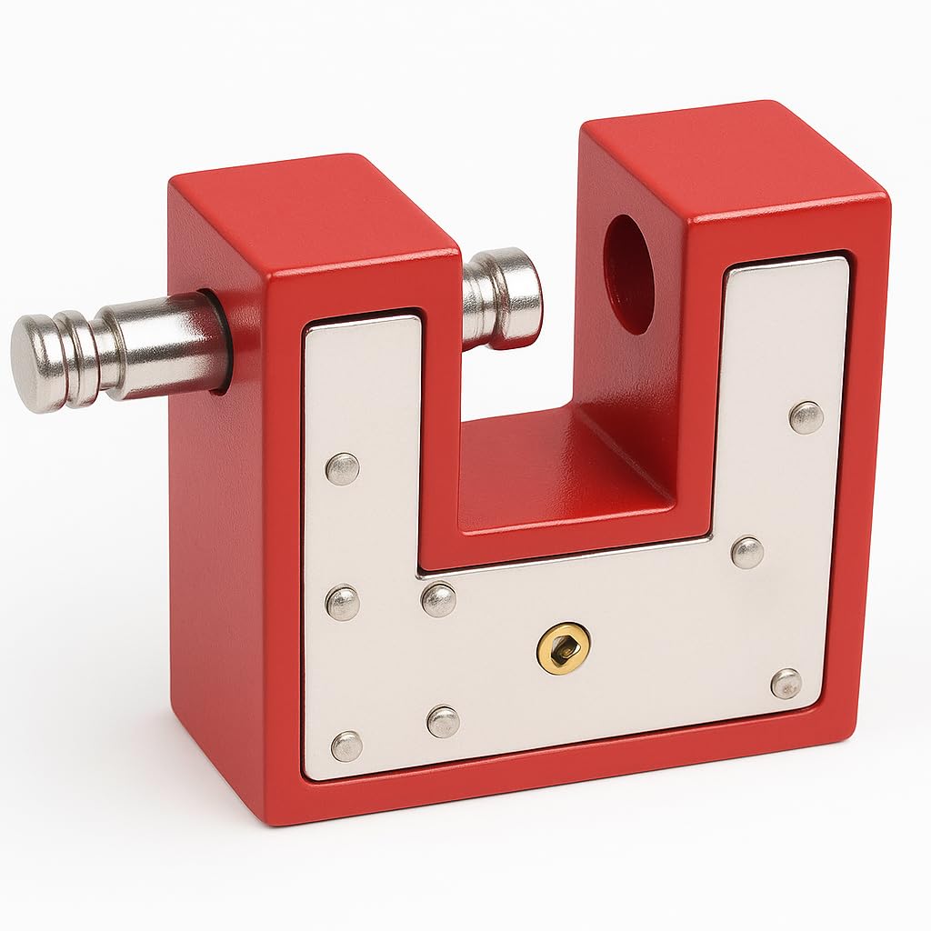 Unikkus Aligarh Bar Lock 100MM Lock for Home | Heavy-Duty 10 Lever Double Locking Padlock for Home, Doors, Rooms & Gates | 3 Keys | Rust-Resistant, Strong & Economical-picture-20
