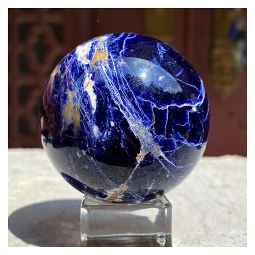 Sodalite Bleue d'exception, sphère en cristal de quartz naturel