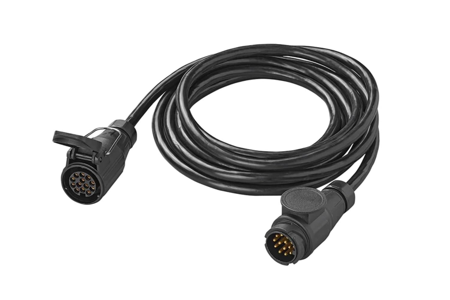 ProPlus 343528 Verlängerungskabel 5M mit Stecker und Steckdose 13-polig