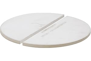 Kamado Joe Indirect Cooking Half-Moon Ceramic Heat Deflector Plates