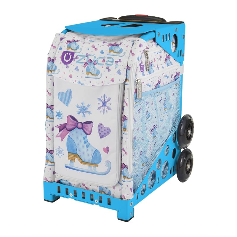 L'Estel Skates - ZUCA - ZUCA Sport Skate Style - Carro Zuca Azul con Funda Skate Style - Trolley/Bolsa/Maleta/Silla Porta Patines Zuca - Patinaje Artístico