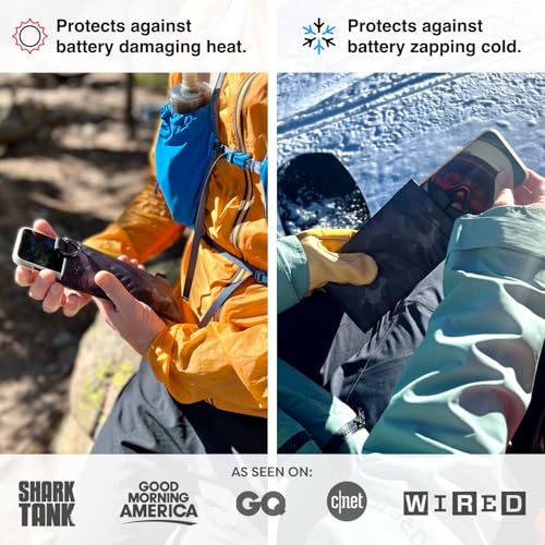 Image of PHOOZY Apollo II Thermal Phone Case with NASA-Derived Technology - Extends Battery Life 4X in Cold Weather and Heat - Military Grade 8-Foot Drop Protection Insulated Pouch - Medium Pink Camo