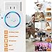 Kofeen Smart Dog Door Bell Wireless Puppy DoorBell for Potty Training, Dog Bells to go Outside, IP55 Waterproof Bells for Dogs to Ring to go Potty (6 Receivers+12 Buttons)