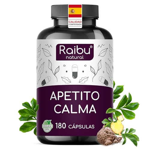 Glucomanano 4100 mg por dosis, de Raíz de Konjac, 180 cápsulas con probioticos, cromo y vitamina B3   Efecto saciante para Mujer y Hombre   Fibra Vegetal, Raibu