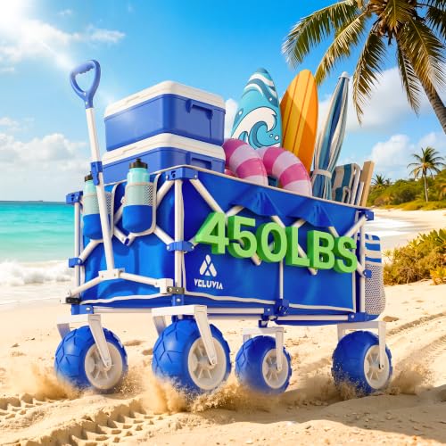 VELUVIA Beach Wagon Balloon Wheels