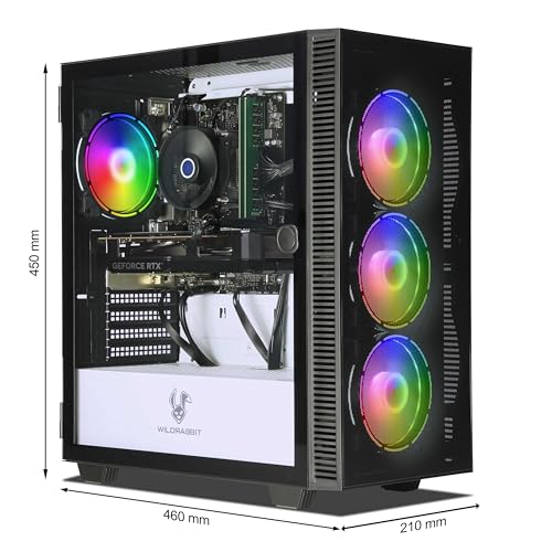 Ankermann Gaming V1 | Intel Core i7-8700 | Nvidia GeForce RTX 5060 8Go | 16Go RAM | 1To NVMe SSD | Windows 11 | MS Office 2024 – Image 4