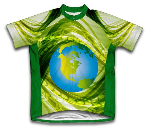 ScudoPro Natural Flow Short Sleeve Cycling Jersey for Youth - Size M