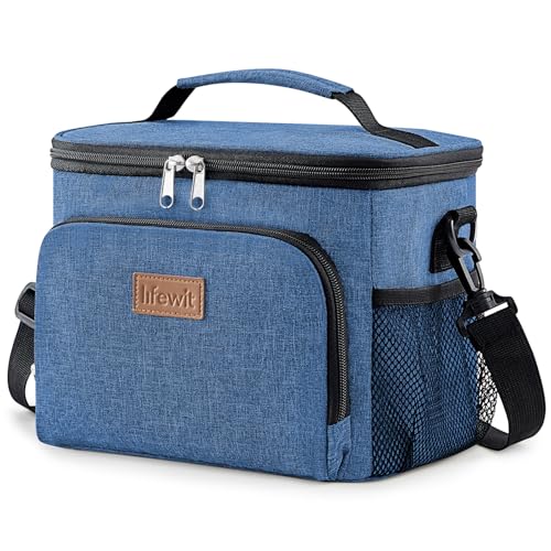 Lifewit Isolierte Kühltasche, Wiederverwendbare Lunchtasche, Tragbare Kühlbox, Tragetasche, auslaufsicher, mit verstellb...