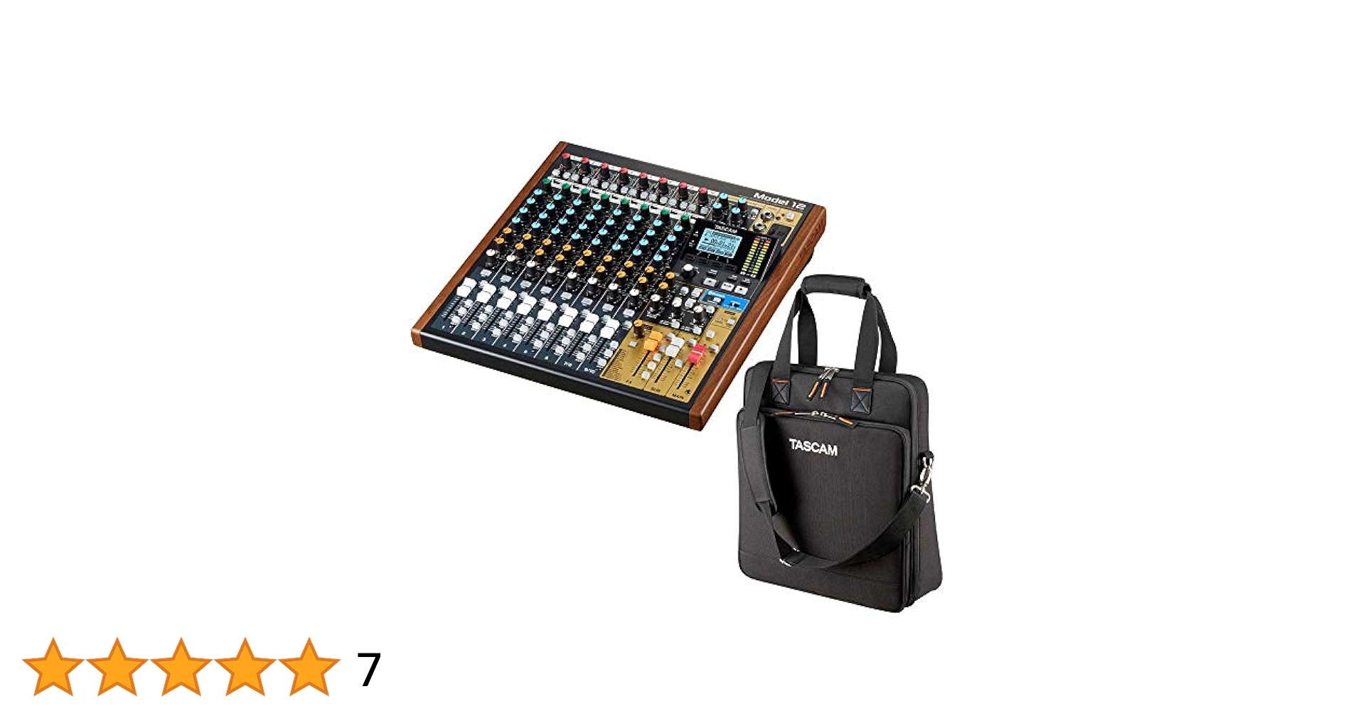 【ムジ】TASCAM Model12 ミキサー ＋ 専用ソフトケースセット ムジ】TASCAM Model12 ミキサー ＋ 専用ソフトケースセット
