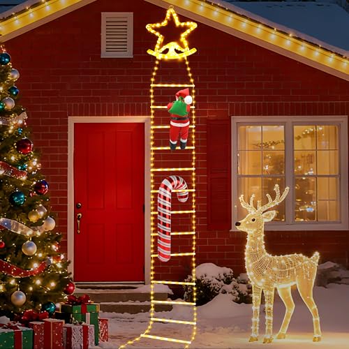 MOMOSTAR 3.5M Weihnachtsbeleuchtung Außen Innen Weihnachtsdeko...